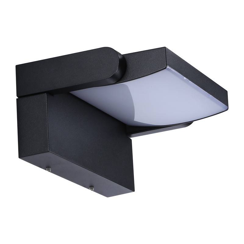 Aplique exterior de pared LED orientable