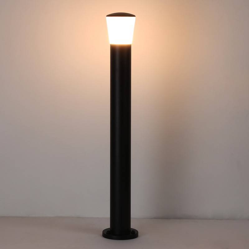 bolardo para iluminación de caminos