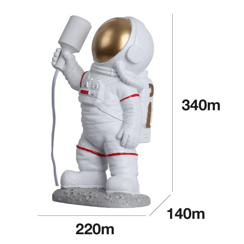 Astronautyczna lampa stołowa "Aldrin".