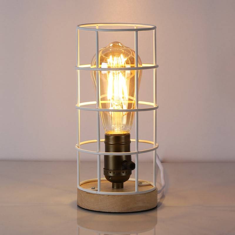 Lampa stołowa w stylu industrialnym "GREGOR".