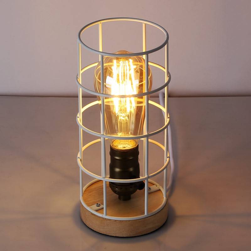 Lampa stołowa w stylu industrialnym "GREGOR".
