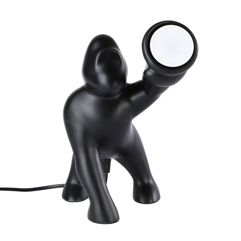 Lámpara gorila de mesa de resina "Orangutan" Lámpara gorila de mesa de resina "Orangutan"