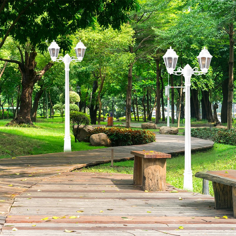 Podwójna lampa uliczna FUMAGALLI GIGI BISSO/ANNA 2m E27 IP55 Podwójna lampa uliczna FUMAGALLI GIGI BISSO/ANNA 2m E27 IP55