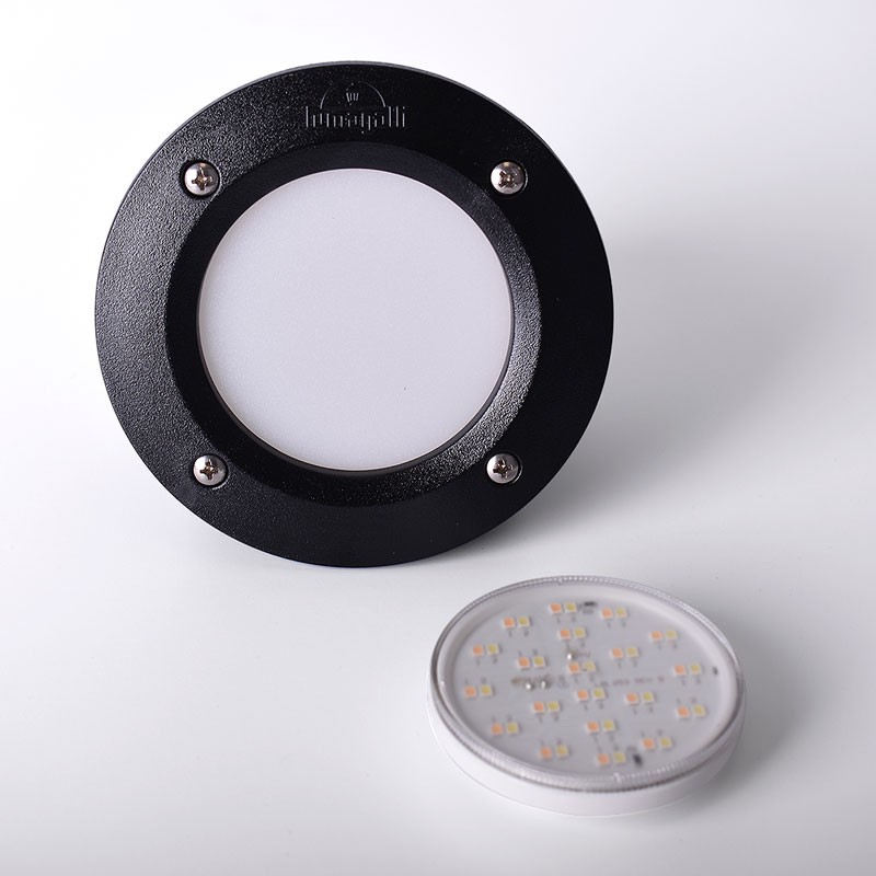 FUMAGALLI LETI 100 okrągły kinkiet LED 3W do wbudowania