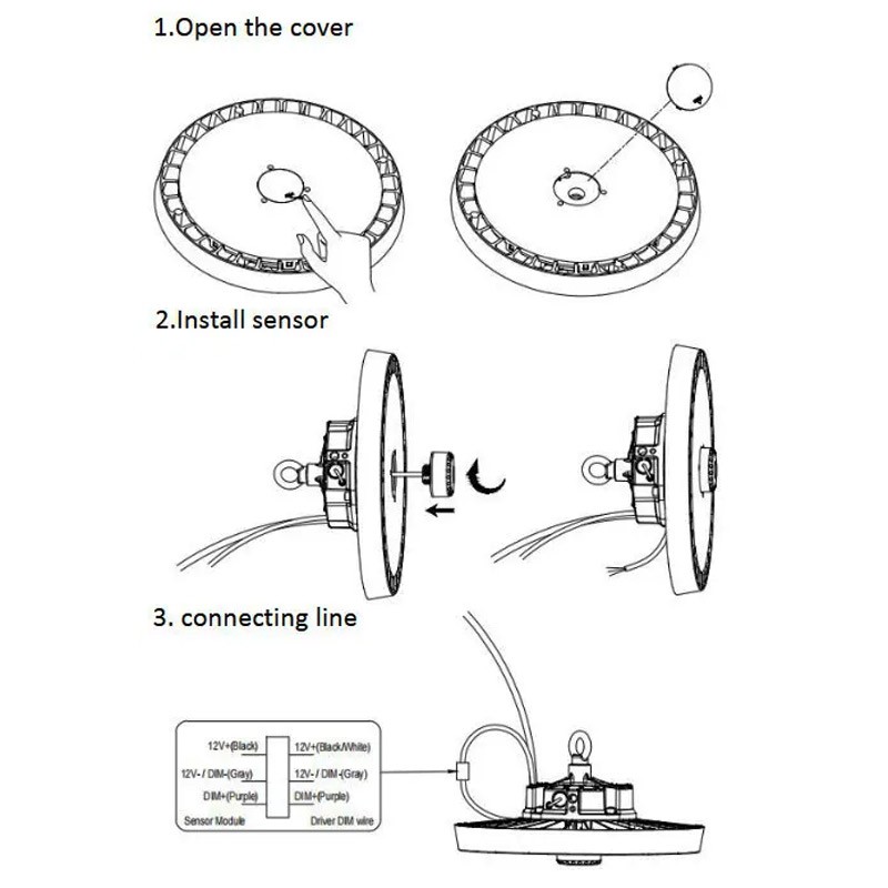 Sensor de movimiento para naves y almacenes industriales Sensor de movimiento para naves y almacenes industriales