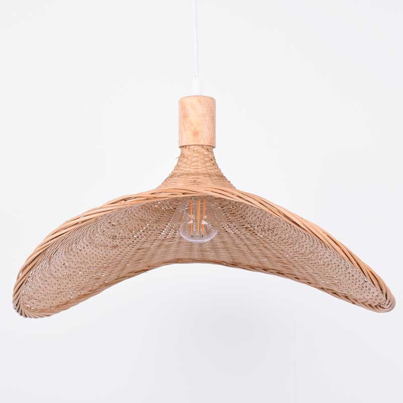 Wiklinowa lampa wisząca "Bellas