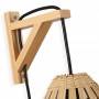 Aplique de pared "CESTA" en madera natural.  E27