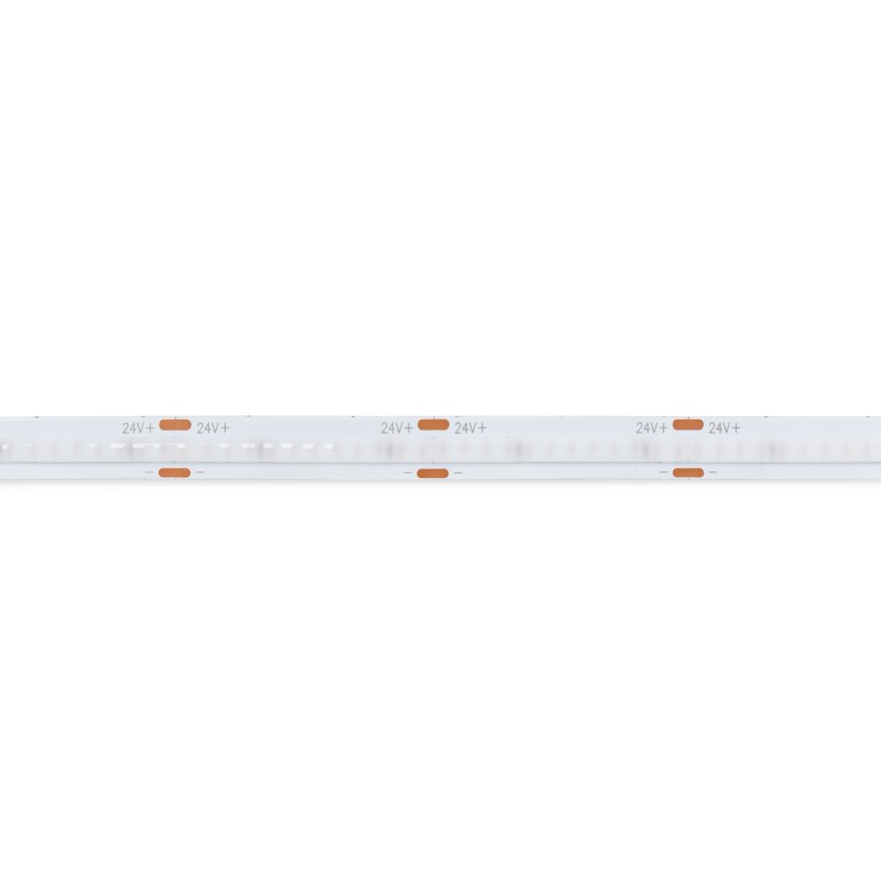Tira LED COB 24V DC - 12W/m - Colores - 8mm - IP20 - Rollo de 5 metros - Corte cada 4cm