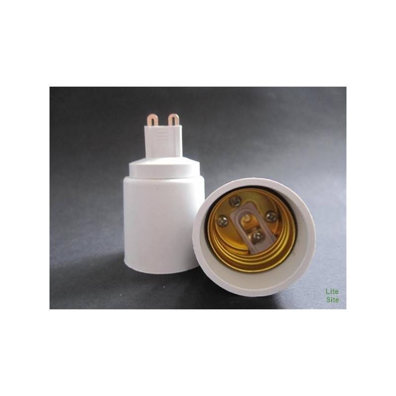 Adaptador rosca G9 a rosca E27