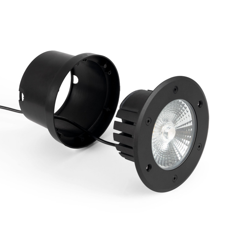 Baliza LED exterior suelo 18W - 12V DC - IP67 - Ø15cm - 30º Baliza LED exterior suelo 18W - 12V DC - IP67 - Ø15cm - 30º