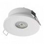 Luz de emergência LED encastrável AXP 120lm IP20 Luz de emergência LED encastrável AXP 120lm IP20