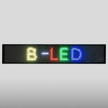 Letreiro LED programável RGB 50x9,5cm WIFI / USB Letreiro LED programável RGB 50x9,5cm WIFI / USB