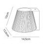 Aplique de parede LED CREE MAGDA 6W Aplique de parede LED CREE MAGDA 6W