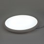Placa downlight LED circular encastrável e ajustável 20W
