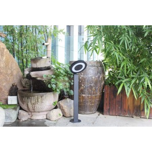 Base tipo bolardo para Candeeiro Solar LED exterior IP65