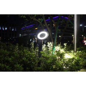 Base tipo bolardo para Candeeiro Solar LED exterior IP65
