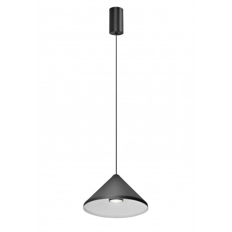 Candeeiro suspenso de design "CIMA" 13W  - cor preta