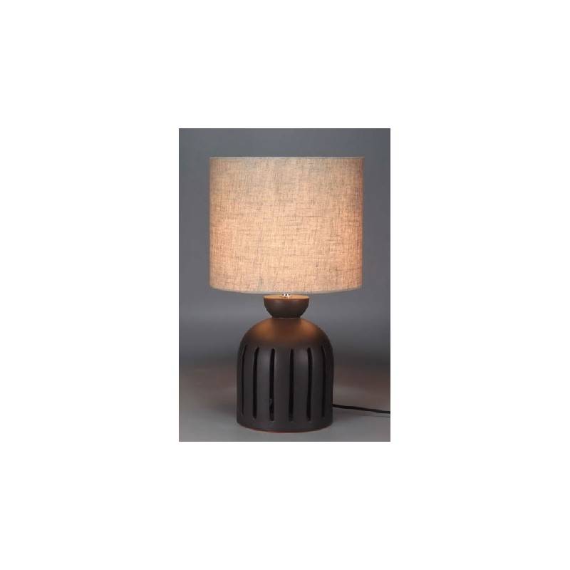 Candeeiro de mesa de cerâmica "Black" E27