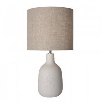 Candeeiro de mesa de cerâmica com luz dupla E27 2x25W Candeeiro de mesa de cerâmica com luz dupla E27 2x25W