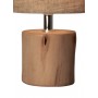 Candeeiro de mesa de madeira minimalista E14