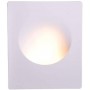 Aplique de gesso encastrável para parede "MELON 2" GU10