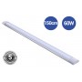 Luminária linear LED 150cm de alta potência CCT com sensor IP20