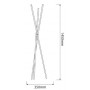 Candeeiro de pé LAUREN Hollywood LED 18W Candeeiro de pé LAUREN Hollywood LED 18W