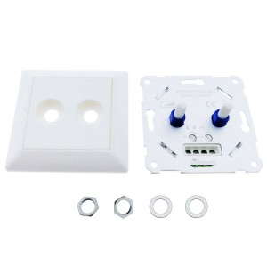 Dimmer TRIAC Dimável 2 Canais 100W