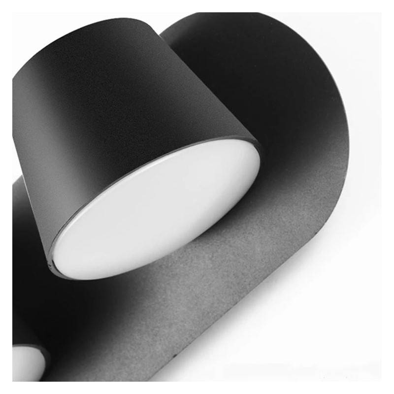 Aplique de parede LED "KOP-2" orientável 12W