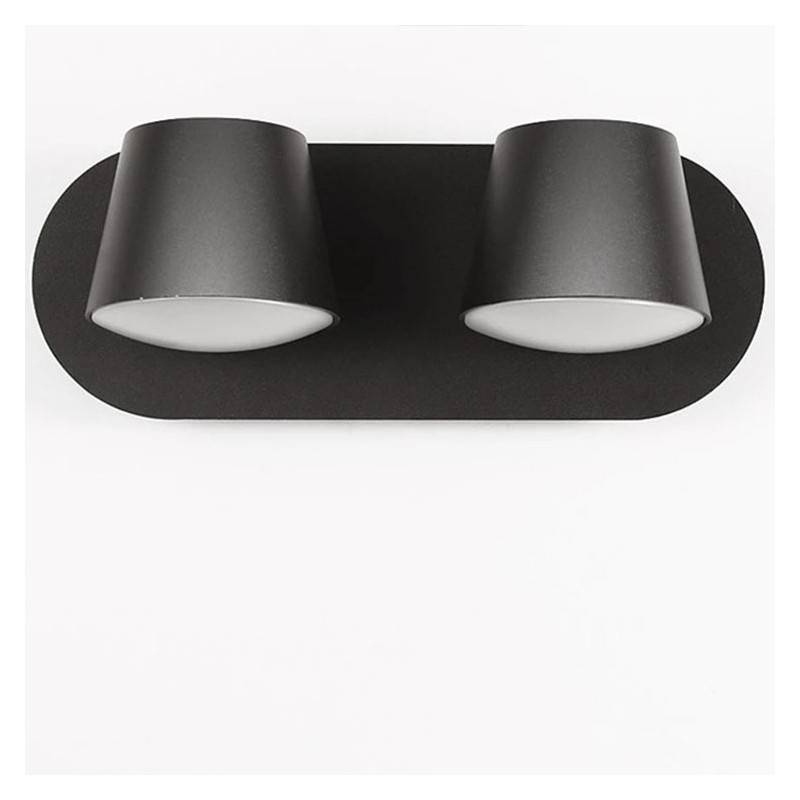 Aplique de parede LED "KOP-2" orientável 12W