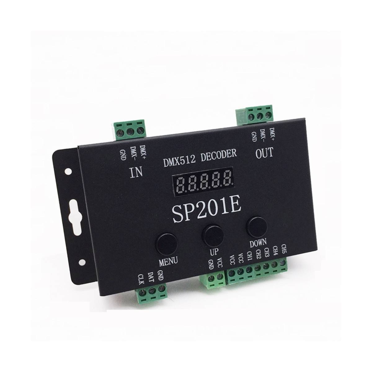 Decodificador DMX DMX-SPI Conversor de sinal para fitas de LED