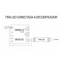 Decodificador DMX DMX-SPI Conversor de sinal para fitas de LED Decodificador DMX DMX-SPI Conversor de sinal para fitas de LED