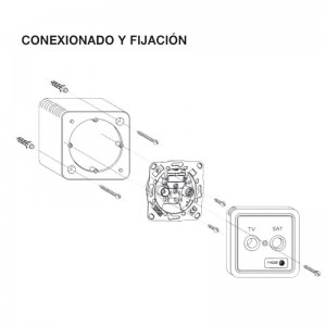 MECANISMO para TV IN/OUT VIKO