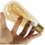Lâmpada LED Vintage Soft Filament ST64 E27 4W regulável Lâmpada LED Vintage Soft Filament ST64 E27 4W regulável