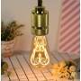 Lâmpada LED Vintage Soft Filament ST64 E27 4W regulável Lâmpada LED Vintage Soft Filament ST64 E27 4W regulável