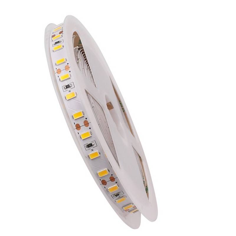 Fita de LED 12V-DC 75W 10  mm monocor IP20 (SMD5630 60CH/M) Rolo 5 metros Fita de LED 12V-DC 75W 10  mm monocor IP20 (SMD5630 60CH/M) Rolo 5 metros