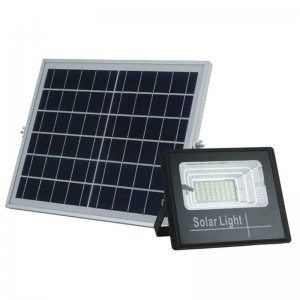 Projetor LED solar 60W com comando IP65