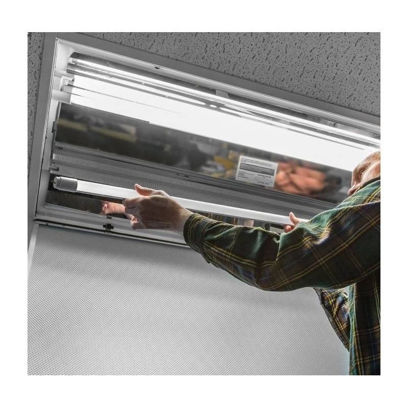 Tubo LED nano Plástico T8 18W 120 cm opalino Tubo LED nano Plástico T8 18W 120 cm opalino