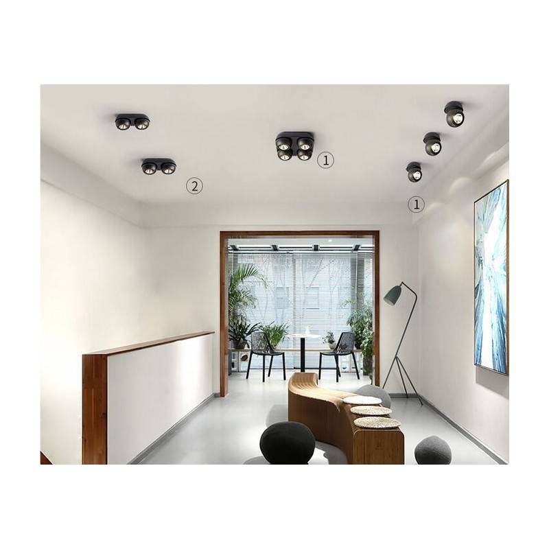 Aplique de parede duplo LED "LOOK- 2" ​​18W