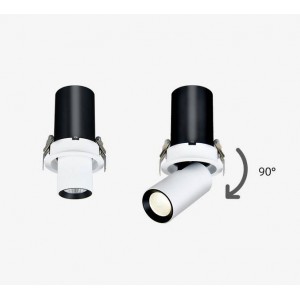 Foco Spot LED 7W Encastrável Direcionável