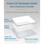 Painel LED encastrável backlight retroiluminado 60x60cm 42W Painel LED encastrável backlight retroiluminado 60x60cm 42W