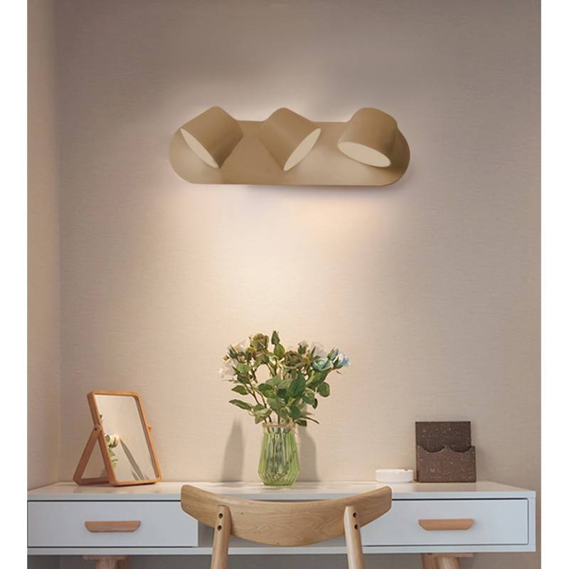 Aplique de parede LED "KOP-3" orientável 18W