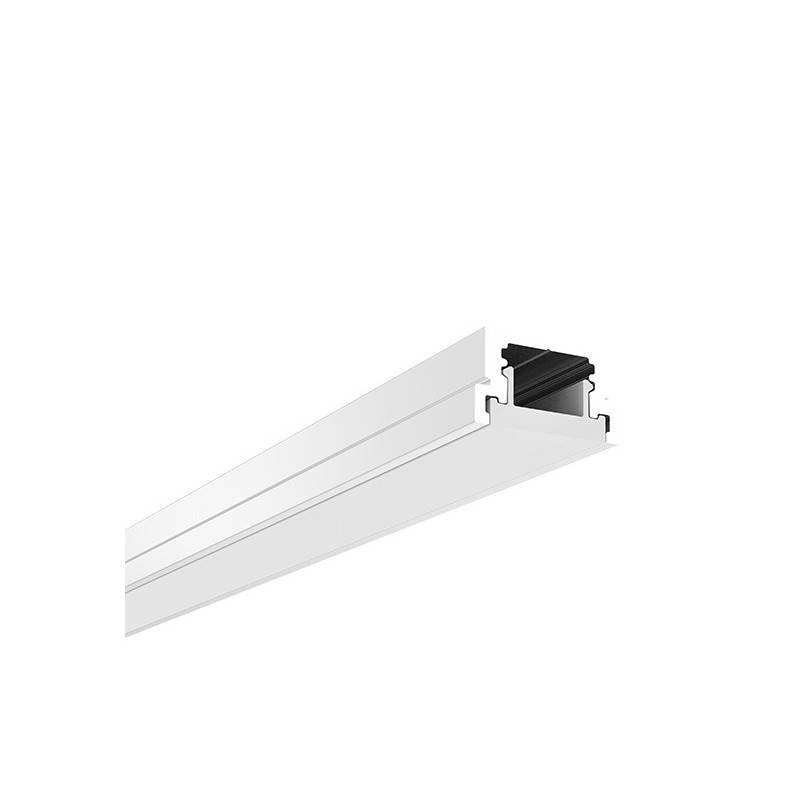 Perfil para fita de LED para encastrar no piso 22x13mm (2m)
