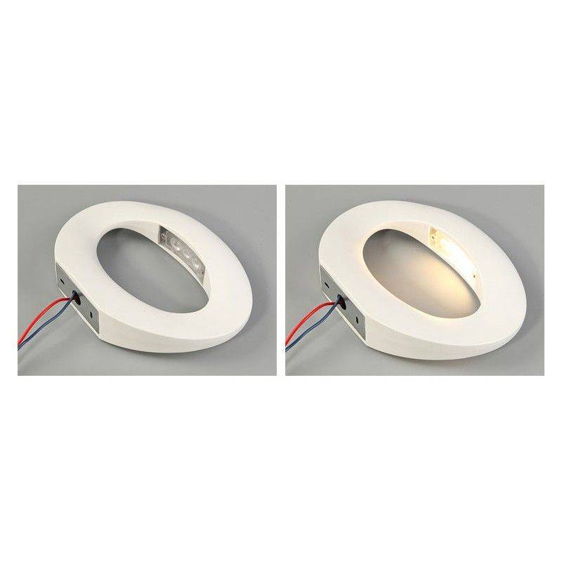 Aplique de parede moderno "DALI" 9W
