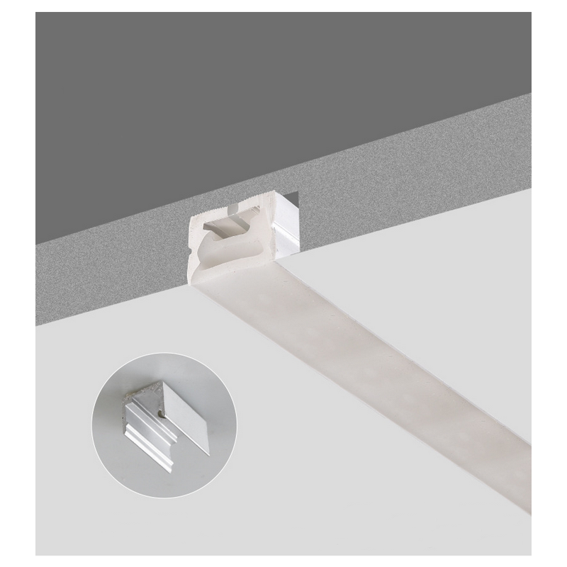 Perfil de silicone flexível 10x18mm para fita de LED em néon (5m)