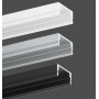 Pack econômico perfil de aluminio de superfície 17x8mm Pack econômico perfil de aluminio de superfície 17x8mm