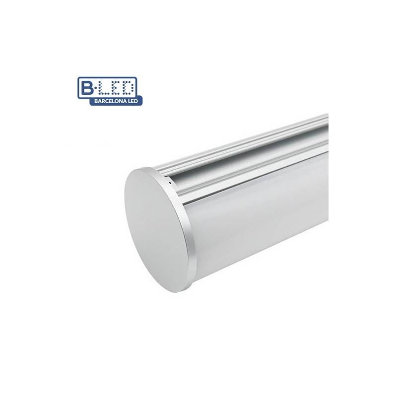 Perfil para fita led de suspensão ou superfície 23X8mm (2m)