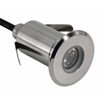Foco LED de piso Iluminador de parede RGB 3W 12V IP67 Foco LED de piso Iluminador de parede RGB 3W 12V IP67