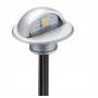 Kit de 6 luzes encastráveis de piso e baliza para escada 0,4W 12V-DC IP67 Kit de 6 luzes encastráveis de piso e baliza para escada 0,4W 12V-DC IP67