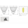 Lâmpada LED MR11 / GU4 OSRAM PARATHOM 4W 12V 345Lm 36º Lâmpada LED MR11 / GU4 OSRAM PARATHOM 4W 12V 345Lm 36º